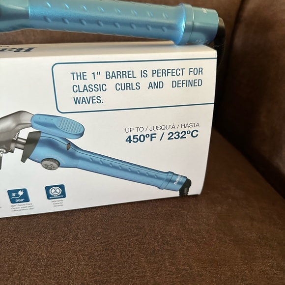 BabylissPRO Nano Titanium Spring Curling Iron - Picture 6 of 9